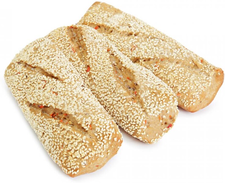 Багет Русь-Бейкери Шале фитнес замороженный 3*150г