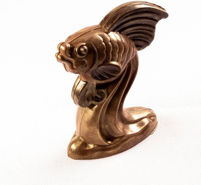 Шоколадная фигура Золотая рыбка 200 г