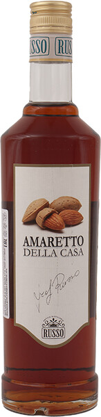Ликер десертный 'Амаретто Делла Каса' Антика Дистилерия Руссо 20%-35%, 0,7л. (Окей)