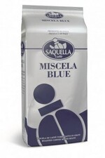Кофе Saquella в зернах жареный Miscela Blue, 1.00кг