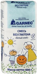 Смесь Garnec без глютена Белый хлеб 600г