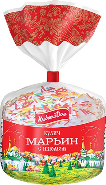 Кулич ХЛЕБНЫЙ ДОМ Марьин 300г