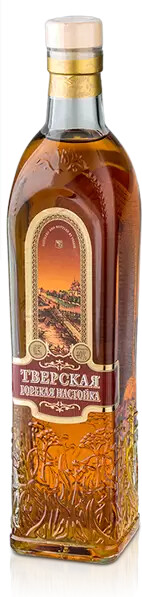 Настойка горькая Вереск Тверская 40 % алк., Россия, 0,5 л