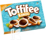 Конфеты шоколадные STORCK TOFFIFEE г с лесным орехом с кокосовой начинкой, 125г