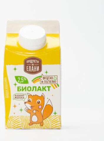 Биолакт Продукты из Елани 2,5%, 450 г