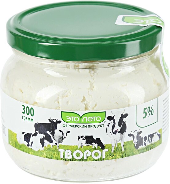 Творог Это Лето 5% 300 г
