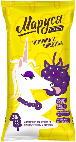 Маруся Морож эскимо слив черника ежевика