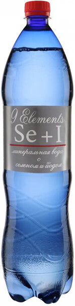 Вода минеральная 9 Elements газ леч/стол селен/йод 1,5л пэт