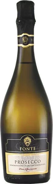 Игристое вино Fonte Prosecco белое брют, 0.75 л
