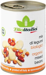 Смесь бобов Bioitalia консервированная 400 г