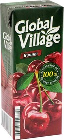 Нектар Global Village вишневый 0.2л