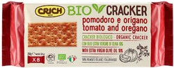 Крекер Crich с томатами и орегано органический продукт 250г