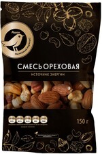 Ореховый микс АШАН Золотая Птица без соли, 150 г