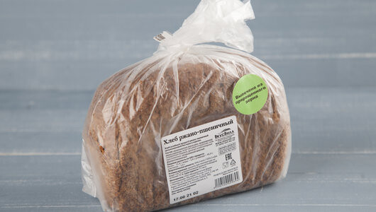 Изделие цельнозер. без муки «Ржано- пшеничный»,нарезка