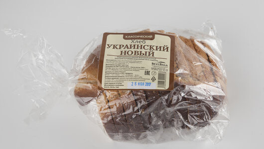 Хлеб «Украинский Новый», нарезка