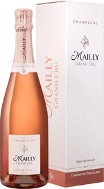 Игристое вино Mailly Grand Cru Rose de Mailly Brut Champagne AOC (gift box) 0.75л