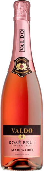 Игристое вино Valdo Marca Oro Rose Brut розовое сухое, 0,75 л