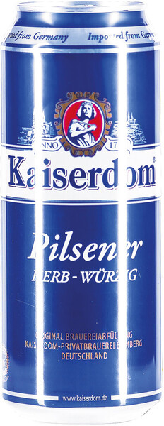 Пиво светлое фильтрованное Kaiserdom Pilsener Premium 0,5 л
