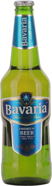 Пиво светлое Бавария Премиум фильтрованное, 0.45 л