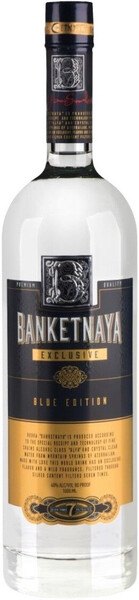 Водка Banketnaya Blue Edition 40%, 0,7 л