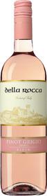 Вино Della Rocca Pinot Grigio Blush розовое сухое 11.5% 0.75л