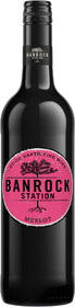 Вино красное полусухое «Banrock Station Merlot» 2017 г., 0.75 л
