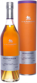 Коньяк французский «A. de Fussigny Borderies Crus Du Cognac» в тубе, 0.7 л