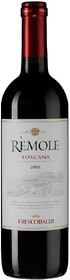 Вино MARCHESI DE FRESCOBALDI REMOLE Тоскана IGT красное сухое, 0.75л Италия, 0.75 L
