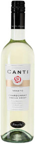 Вино CANTI Шардоне Венето IGT белое полусладкое, 0.75л Италия, 0.75 L