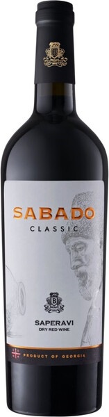 Вино красное сухое «Sabado Classic Saperavi» 2019 г., 0.75 л