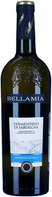 Вино белое полусухое Bellamia Vermentino Di Sardegna 0,75 л