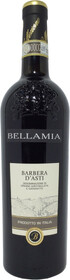 Вино Bellamia Barbera d'Asti красное сухое 0,75 л