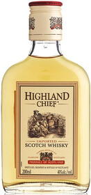 Виски Highland Chief Купажированный 40% 0,2 л