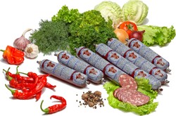 Колбаса копчено-вареная ЧЕРКАШИН И ПАРТНЕРЪ Московская, категория А, ГОСТ, 350г