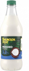 Молоко Бежин Луг пастеризованное 3.2% 1400г