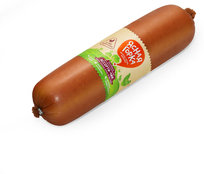 Колбаса Ясная горка Ветчино-рубленая 1кг из мяса птицы