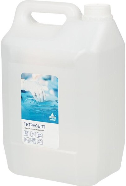 Дезинфицирующее средство Ника Тетрасепт 5 л (кожный антисептик)