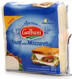 Сыр Galbani плавленый моцарелла 45% 8 ломтиков 150г