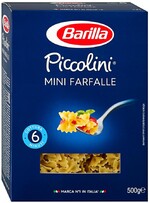 Макаронные изделия Barilla Piccolini Mini Farfalle № 64, 0,5кг