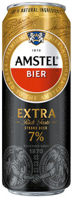 Пиво Амстел Экстра светлое фильтр 7% 0,43л ж/б Хейнекен