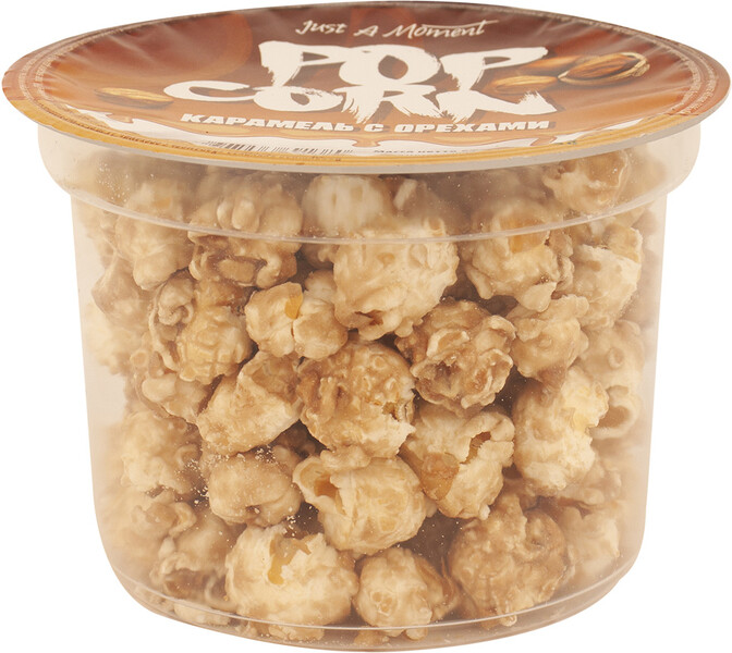 Попкорн JAM Карамель с орехами 60г