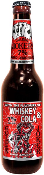 Пивной напиток Golden Joker Виски Кола 7%, 430 мл