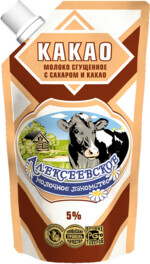 Молоко сгущенное Алексеевское Какао 5% 270г