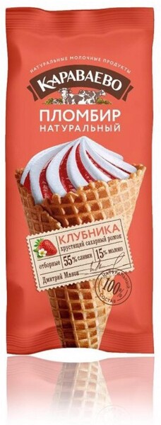 Караваево Мороженое рож клубника