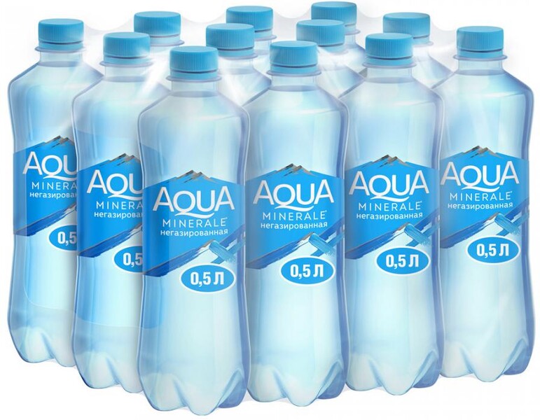 Вода Aqua Minerale питьевая негазированная ПепсиКо Холдингс, АкваЛайф 0.5л ПЭТ Россия