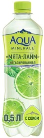 Напиток негазированный Aqua Minerale с соком Мята-Лайм 0.5 л