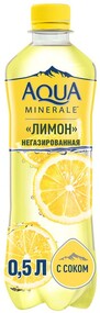 Напиток негазированный Aqua Minerale с соком Лимон 0.5 л