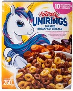 Завтрак Krosby Колечки со вкусом банана и клубники 250г