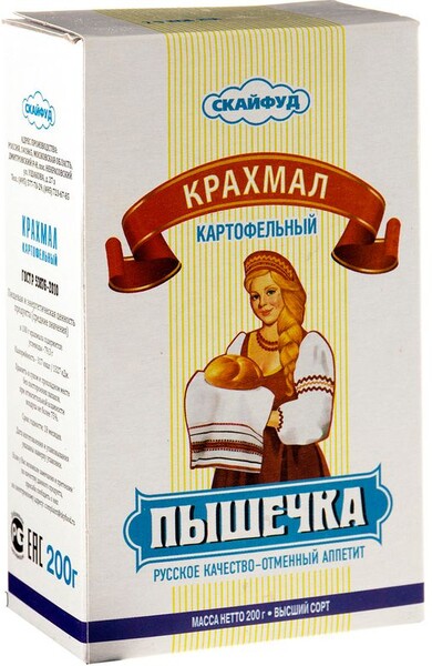 Крахмал Пышечка Картофельный 200г