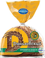Хлеб Даниловский зерновой в нарезке 300г Коломенский